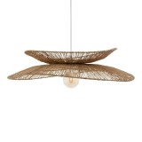 Cumpara ieftin Lustra Nestor, Pako World, Natural, 69x69x9 cm