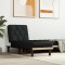 Gossi sezlong, negru, material textil