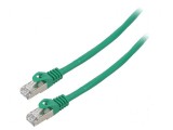 Cablaj patch F/UTP 6 litat CCA PVC verde 10m 26AWG, Lanberg