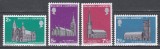 Guernsey 1971 - Crăciun - Biserici, MNH, Nestampilat