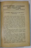 PREOCUPARI LITERARE , REVISTA SOC. PRIETENII ISTORIEI LITERARE , COLEGAT DE 10 NUMERE CONSECUTIVE , APARUTE IN PERIOADA IANUARIE - DECEMBRIE , 1939