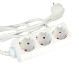 Prelungitor Arcas 1,5 m cu 3 prize Schuko, cablu 3x1.5 mm&sup2;, 3500W