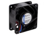 Ventilator axial 24V DC 60x60x25mm 40m3/h 35dBA cu bilă