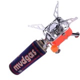 Aragaz Camping Portabil Pliabil cu Gaz APF&reg;, Metal, Butelie Inclusa, Aprindere Piezoelectrica, Fierbere Rapida 3.5min, Outdoor Drumetii