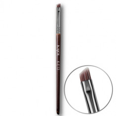 Pensula profesionala angulara pentru eyeliner si sprancene, din fibra sintetica, K-E13, KAJOL Beauty™