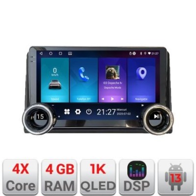Navigatie Renault Express Edotec 4+64 10.5 inch Incell 1K android Wifi 5Ghz gps internet CarStore Technology foto