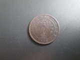 Ceylon _ 1 cent _ 1870, Europa, Cupru (arama)