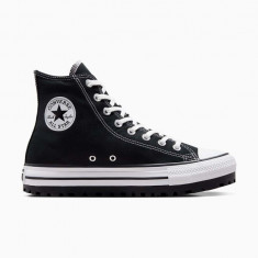 Converse tenisi Chuck Taylor All Star City Trek femei, culoarea negru, A06776C