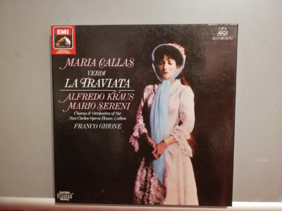 Verdi &amp;ndash; Traviata &amp;ndash; 2 LP Set (1975/EMI/RFG) - Vinil/Vinyl/ca Nou foto