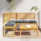 VidaXL Pernă pentru șezut din paleți 6 pcs Antracit 40 x 40 x 8 cm
