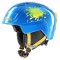 Casca de schi pentru copii Uvex Heyya, unisex, albastru, 51-55 cm - RESIGILAT