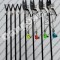 SET 4 Avertizori FL JY79 CU 4 Swingeer MKM2 cu iluminare si 8 Tije