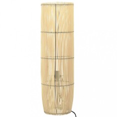 Lampă de podea, 61 cm, răchită, E27 foto