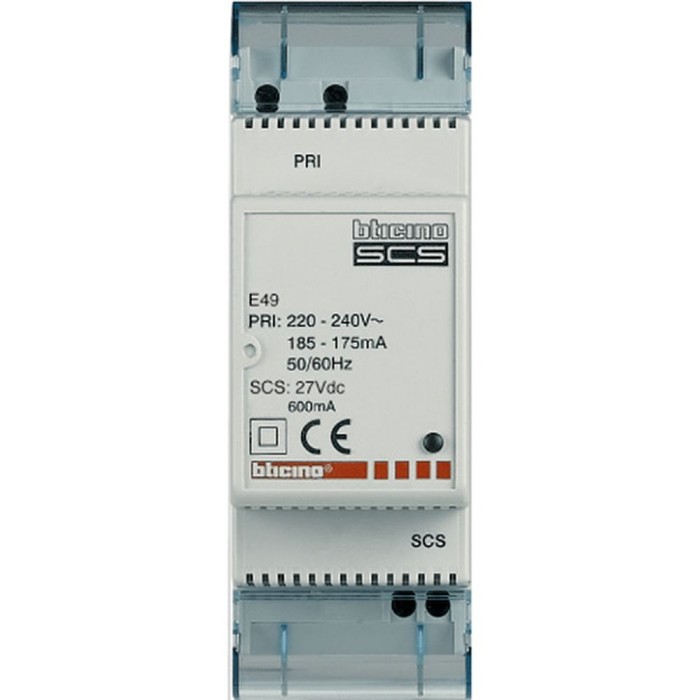 Alimentator compact maxim 600mA Bticino E49