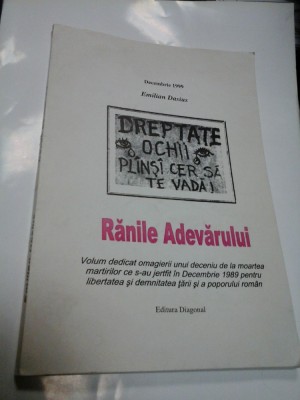 RANILE ADEVARULUI - EMILIAN DASIUS foto