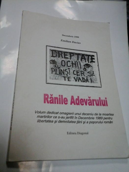 RANILE ADEVARULUI - EMILIAN DASIUS
