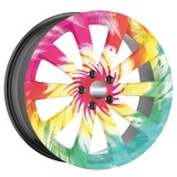 Folie decorativa auto jante fjt-39, set 4 bucati, diametru 60 cm, print ecosolvent, rezistenta uv si exterior, autoadeziva