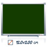 Tabla magnetica verde 120&amp;#215;200 cm, premium, VISUAL