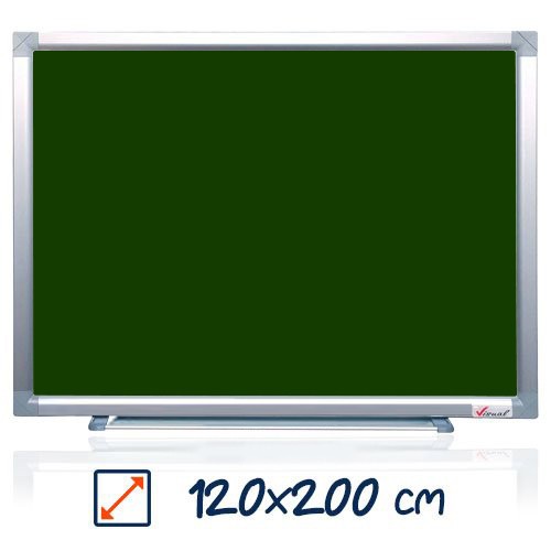 Tabla magnetica verde 120&amp;#215;200 cm, premium, VISUAL