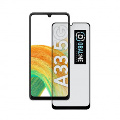 Folie de protectie telefon din sticla OBAL:ME, 5D pentru Samsung Galaxy A33 5G, Negru