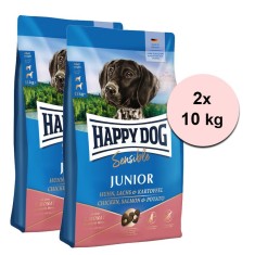 Happy Dog Sensible Junior Chicken, Salmon and Potatoes 2 x 10 kg foto