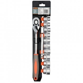 Set tubulare cu clichet 1/2&quot;, 10-24 mm