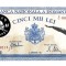 WW2 bancnota fantezie 5000 lei 1943