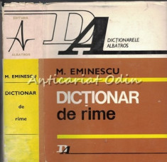 Dictionar De Rime - M. Eminescu foto