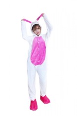 PJM46-25 Pijama intreaga kigurumi, cu model Love Bunny