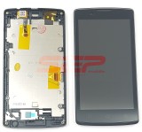 LCD+Touchscreen cu Rama Lenovo A2010 BLACK