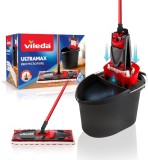 Cumpara ieftin Sistem complet cu storcator si mop, Vileda Ultramax Bucket, curatenie rapida si spalare, import Germania
