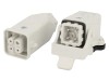 Conector HDC Molex 4+3 PIN, IP66, M20, 400V, 10A, Carcasa Plastic, Montaj Cablu/Panou, Serie GWconnect