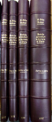 EVOLUTIA ARHITECTURII IN MUNTENIA SI OLTENIA de NICOLAE GHIKA BUDESTI (4 VOLUME, 1927-1936) foto