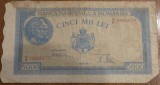 Bancnota 5000 Lei 1945 Romania - Numismatica Bancnote Romanesti
