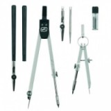 Trusa compas 7 piese, herlitz