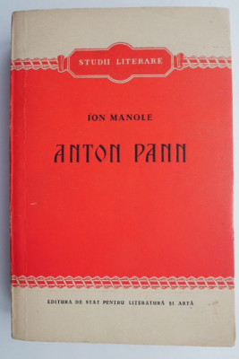 Anton Pann &amp;ndash; Ion Manole (cateva sublinieri) foto