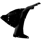Carenaj aripa fata Seat Leon (5f), 11.2012-12.2020, parte montare punte fata partea din fata, polipropilena, stanga, 67C1FL1Q, Aftermarket