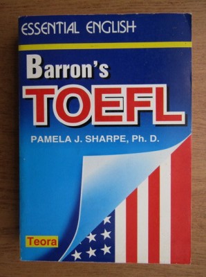 Pamela J. Sharpe - Barron&amp;#039;s Toefl. Test of english as a foreign language foto