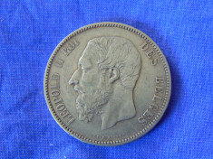 Moneda argint 5 Francs 1868 (cr7) foto