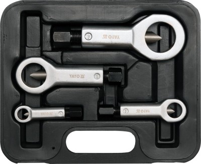 Set dispozitive spart piulite CrV 4 bucati YATO foto