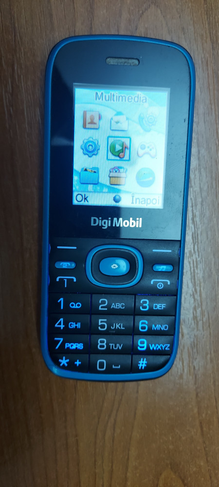 Telefon Digi - Mobil P202 , DUAL SIM , FARA INCARCATOR , FUNCTIONEAZA ,,  Albastru, Neblocat | Okazii.ro