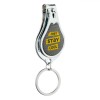 Breloc Metalic Argintiu Stay Cool cu Unghiera si Deschizator Sticle - Unisex, Portabil
