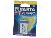 Baterie 6F22, 9V, litiu, 1200mAh, VARTA -