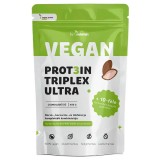 Pudra proteica vegana cu aroma de ciocolata Netamin Prot3in Triplex Ultra 450 gr