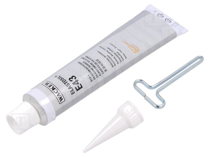 Gumă siliconică transparentă 90ml ELASTOSIL E43