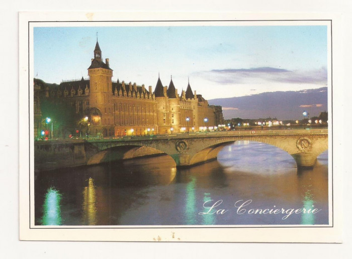 FA22-Carte Postala- FRANTA - Paris, La Conciergerie, necirculata