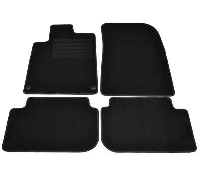 Covorase mocheta Peugeot 407 4usi 5/2004- 407 , SW/Combi 9/2004-12/2011 Negru , set de 4 bucati AutoDrive ProParts foto
