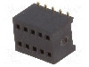 Conector 10 pini, seria {{Serie conector}}, pas pini 1,27mm, CONNFLY - DS1065-10-2*5S8BS foto