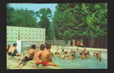 CPIB 18648 CARTE POSTALA - ORADEA. BAILE &amp;quot;1 MAI&amp;quot;, BAZINUL, PISCINA foto