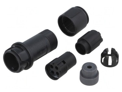 &amp;quot;Conector Circular 4 PIN Mufă Mamă Fără Contacte&amp;quot; foto